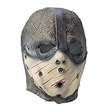 mascaras graciosas de latex Diseño realista: máscara de guerrero terrorista realista, los detalles ricos sorprenden a todos; Use esta terrible máscara y conviértete en la persona más aterradora. Udalo y te convertirás en la estrella más deslumbrante en la fiesta de disfraces.