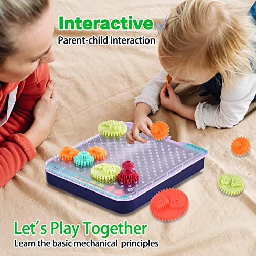 Iiromeci Gears Toys For Kids, Setm Educational Toys For Toddlers, Logical Thinking Puzzle Games, Montessori Creative Learning Toy Set For Boys And Girls, Ages 5+ #TOP1