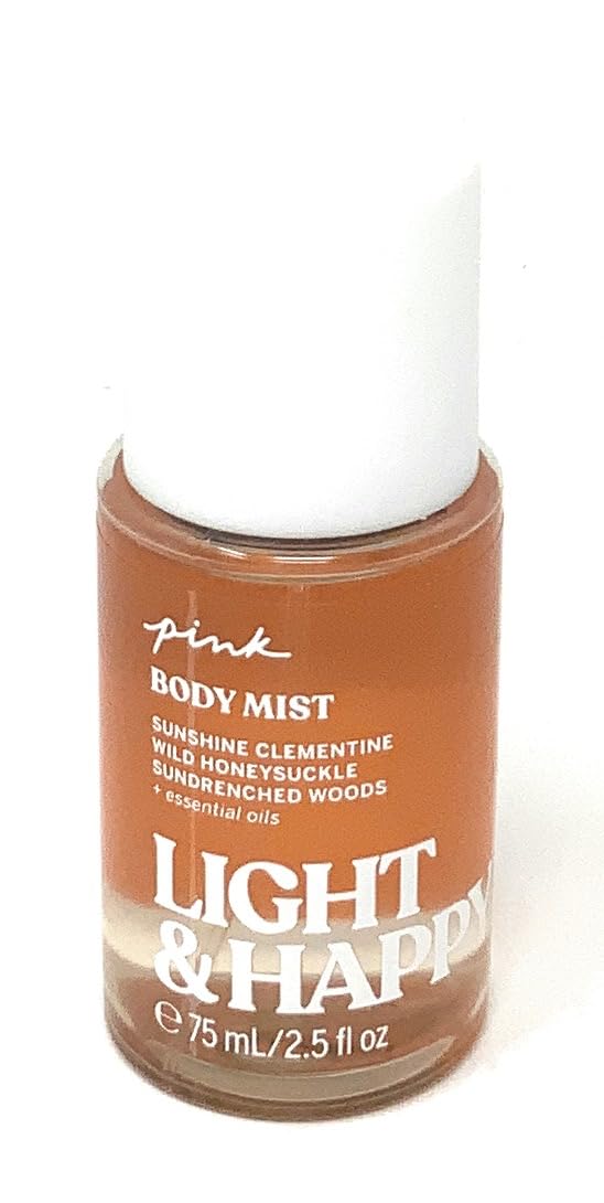 Victoria's Secret PINK Light & Happy Body Mist 2.5 fl oz Limited Edition