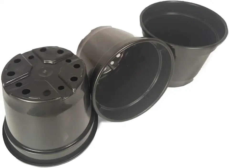 Vaso Pote 20 Plastico 3 Litros Plantar Flores Rosas 10 Und