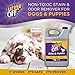 Urine OFF Puppy & Dog Odor & Stain Remover| Fresh Scent Carpet Cleaner Spray | Bio Enzymatic Stain & Urine Odor Eliminator | Pet Safe Cleaner | 1 gal.