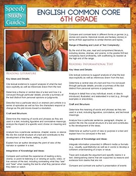 Paperback English Common Core 6th Grade (Speedy Study Guides) Book