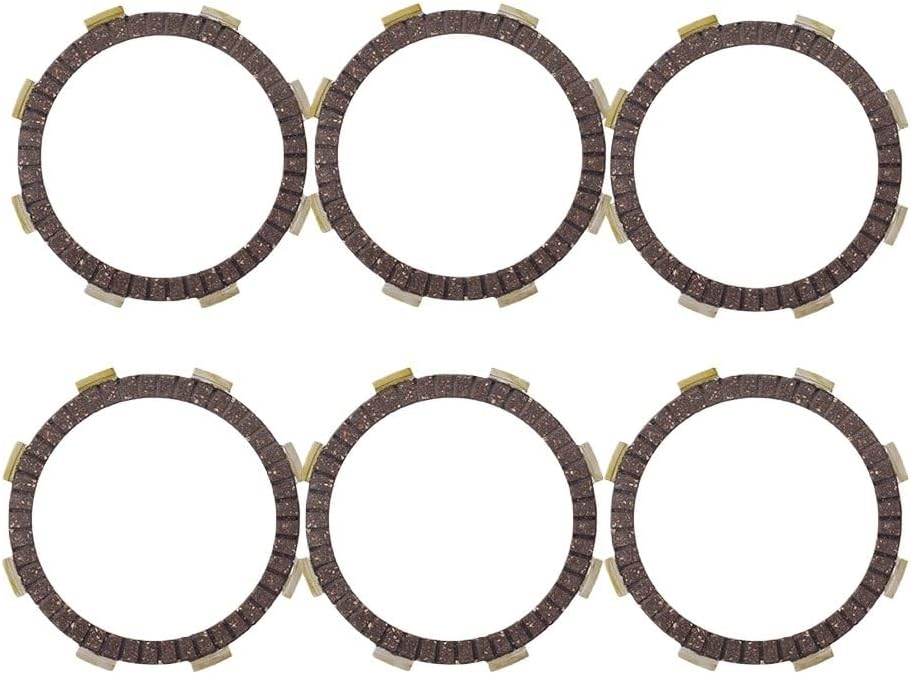 Clutch Disc Friction Plate 6 Pcs Motorcycle Clutch Disc Friction Plate Engine Clutch Plates For CBR250 MC17 MC19 NC14 MC22 CBR250RR