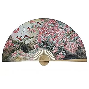 Zomeraccessoires Vouwventilator muur opknoping decoratie vouwventilator retro super iedereen gebruikte woonkamer ventilator kantoorzaal decoratie fan grote ventilatie papieren fan Prachtige decoratie