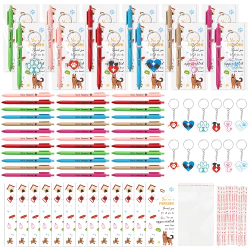 ANGOLIO Vet Tech Appreciation Gift Bulk, 30 Sets Veterinary Technician Gift