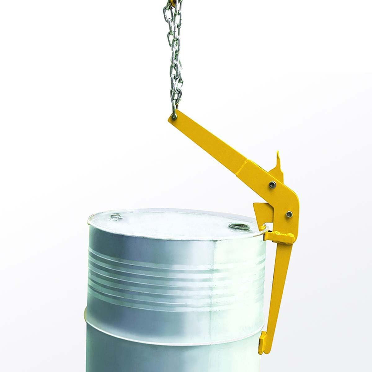 SaryEdge Vertical Drum Lifter for 30-55 Gallon Drums - Durable Alloy Steel Barrel Hook Spreader - 1100 LBS Capacity Drum Lifting Clamp，D，D