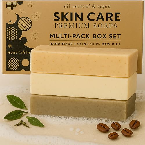 Poola & Bloom Jabón de Café Exfoliante Natural con Aceites Esenciales y Manteca de Karité para Una Piel Suave y Radiante Hecho a Mano Libre de Crueldad Animal Ideal para Todo Tipo Piel