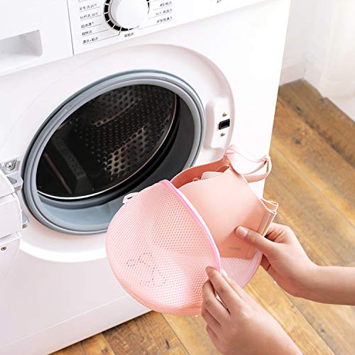 Rong Laundry Wash Bags with Zipper,Fabric Durable Mesh Laundry Bags for Delicates Reusable Travel Organization Laundry Bags for Blouse Hosiery Stocking Underwear Bra Lingerie(7Pack)
