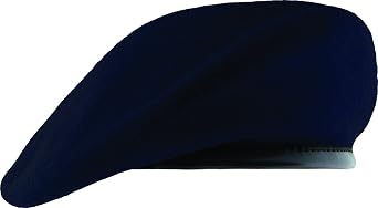 TheSupplyRoom Unlined Beret with Leather Sweatband