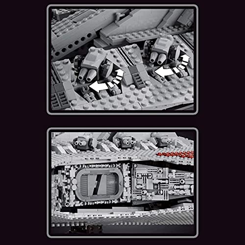 iVansa Technik Sternenzerstörer Modell Bausatz, 21005, 6685 Teile Custom Bausteine Weltraum Destroyer UCS Super Star… – Bild 5