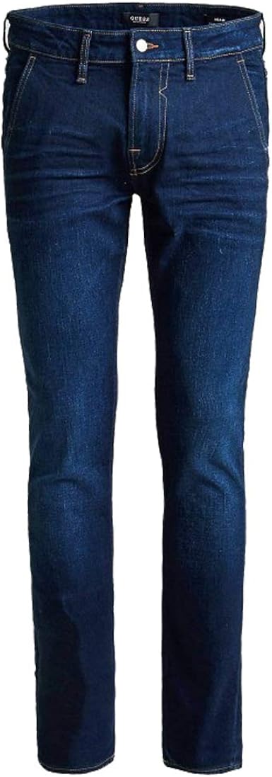 Guess Jeans Adam Modello Skinny Tasche America da Uomo RIF. M91a81d3hz0 :  Amazon.it: Moda
