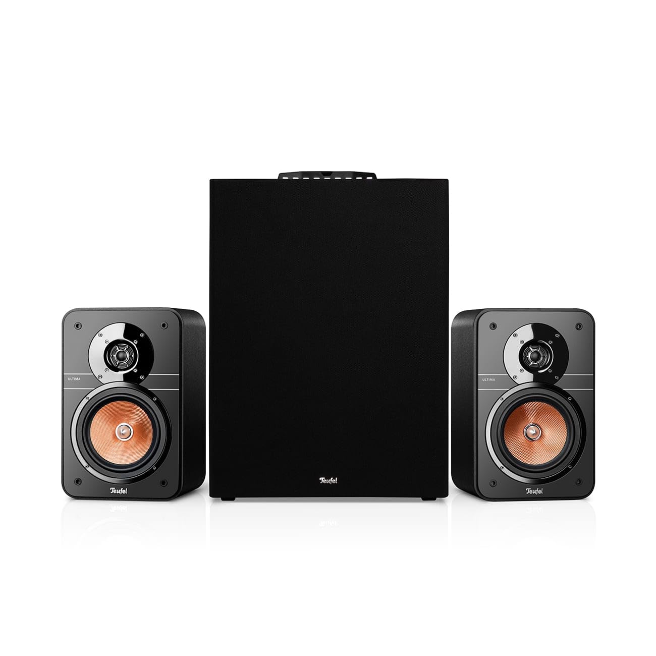 Teufel Ultima 20 Concept Power Edition - 2.1 Soundsystem, Komplettsystem Heimkino mit integriertem AV-Receiver, Bluetooth, Dolby Audio, USB-C-Soundkartenfunktion, HDMI ARC CEC