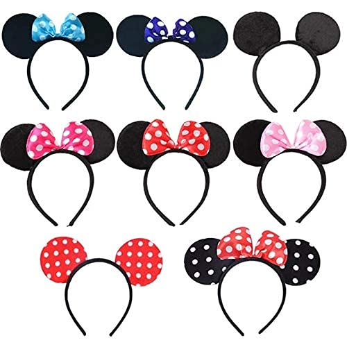 Glamyou Kids Cartoon Minnie Mouse Ears Headband Hairband Costume Accessory Pack of 3 (Random Colour) (B09BLDQ9VM) Amazon Price History, Amazon Price Tracker