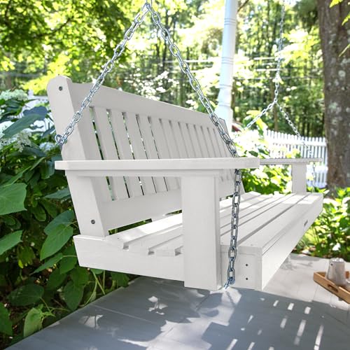 Highwood AD-PORL1-WHE Lehigh Porch Swing, 5 Feet, White by highwood - Image 8