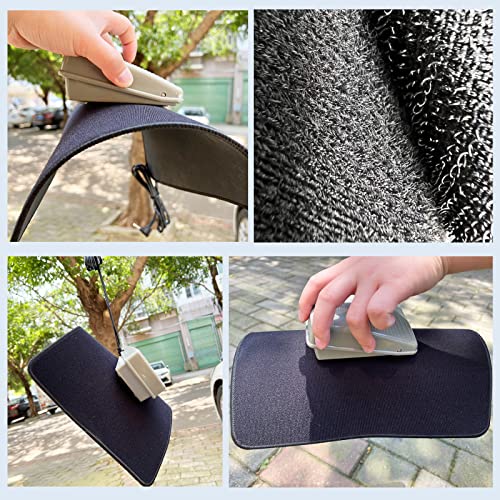 Sewing Machine Foot Pedal Non Slip Pad, With 3 Panda Embroidery, Sewing Machine Pedal Mat, Extra Large And Thicker Make Sure It Stays In Place #TOP3