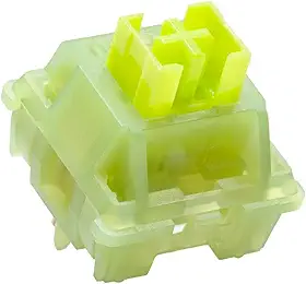 Outemu Switch Silent Peach Lemon V3 5 Pinos Pré Lubrificado para Teclado Mecânico