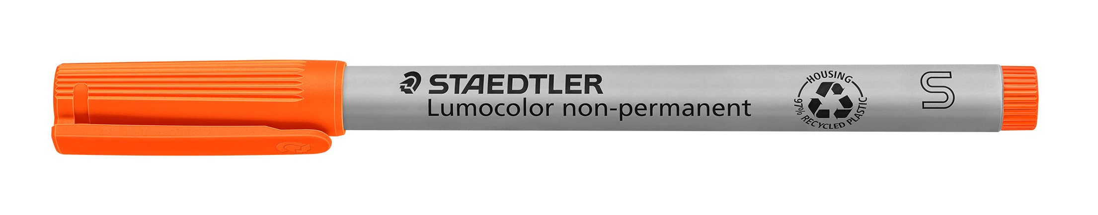 STAEDTLER Lumocolor 311 Non-Permanent – Orange, 10 Stück, S, 0,4 mm