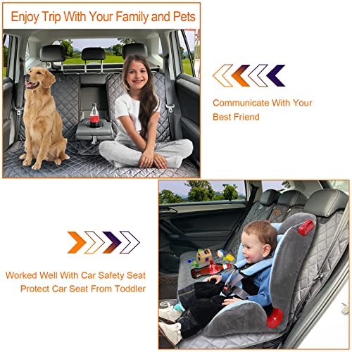 Allansing Back Seat Cover For Dogs Or Kids,Waterproof Car Back Seat Cover, Non-Stick Fur Car Seat Protector For Back Seat Easy Clean,Dog Car Seat Cover Fit Your Car Truck Suv #TOP2