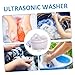 WEKADRIN Lavadora Portátil Ultrasónica Mini con Turbina Limpieza Inteligente para Ropa Interior Calcetines y Prendas Delicadas para y Dormitorios Blanca Imagen de WEKADRIN Lavadora Portátil Ultrasónica Mini con Turbina Limpieza Inteligente para Ropa Interior Calcetines y Prendas Delicadas para y Dormitorios Blanca