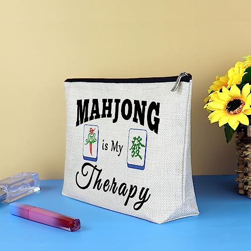 Bolsa cosmética Mahjong para maquillaje 25x17cm miniatura 6