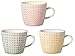 Produktbild Bloomingville Tassen Carla, rosa grün gelb, Keramik, 3er Set