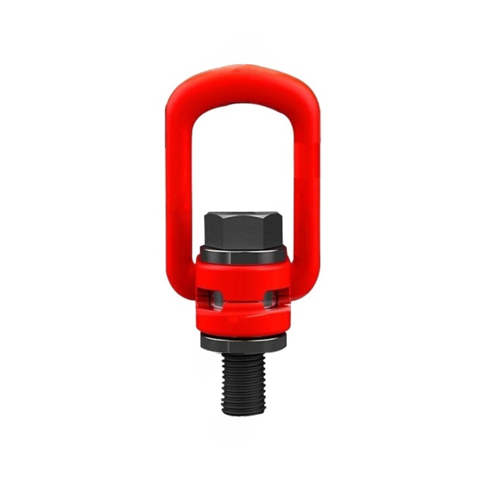 Anneau rotatif à traction latérale M42 x 63/72mm, anneau de boulon à œil à Point de levage rotatif pivotant, capacité 10t/15T, rotatif à 360 °, 1 pièce