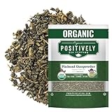 Organic Positively Tea Company, Pinhead Gunpowder Green Tea, Loose Leaf, 16 Ounce