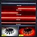 Nilight 48”/49” LED Tailgate Light Strip 90 LED Red/White for Running Light Brake / Turn Signal / Reverse Light，2 Years Warranty
