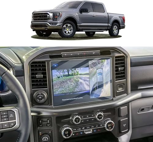 GUPEA Navigation Screen Protector Compatible with Ford F-150 F150 SYNC4 2021 2022 12inch Tempered Glass Film for GPS Infotainment Display