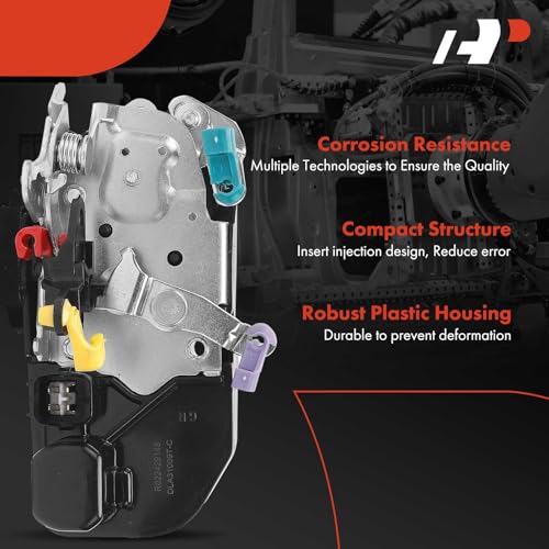 Image of A-Premium Front Right Passenger Side Door Lock Actuator | Fit For Chrysler Intrepid 1998-2000, 300M /Concorde 1998-2004, LHS 1999-2001, Intrepid 2003-2004 & Dodge Intrepid