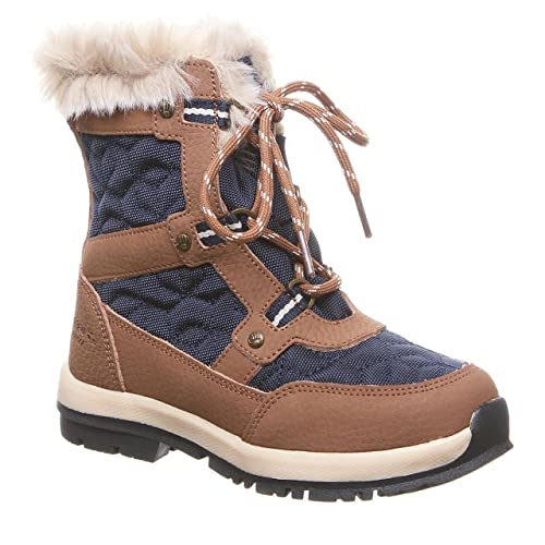 Bearpaw Marina Youth Hickory Size 4 | Youth's Boot Classic Suede | Youth's Slip On Boot | Comfortable Winter Boot #TOP1
