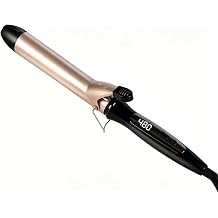 Curling Iron,2 in 1 Straightener and Curler for Women,Ceramic Curling Wand,1.25 Inch Anti-Scald Hair Curler,Long Barrel Curling Iron,110V,Moisturizing Heating,up to 480F for Short Long Hair.