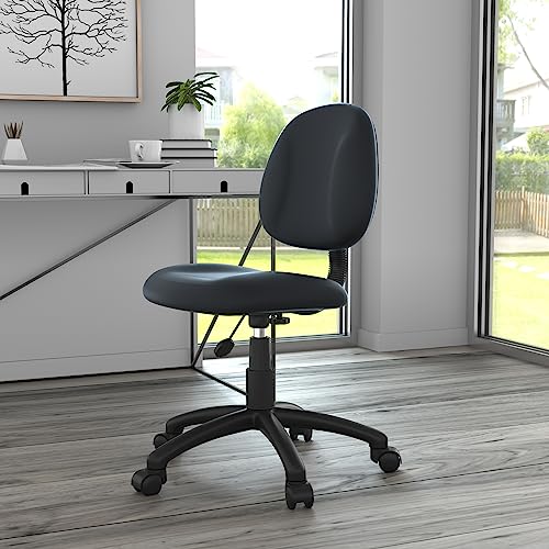 Boss Office Products Posture Task Chair, No Arms, Black #TOP1
