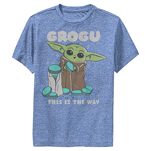 STAR WARS Mandalorian The Grogu Way Boys Short Sleeve Tee Shirt