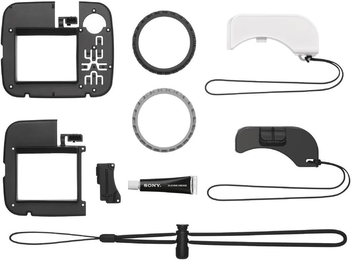 sony rx100 underwater housing for rx100-series cameras underwater camera housing, clear (mpk-urx100a)