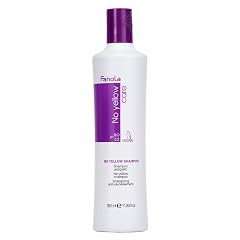 Fanola No Yellow Purple Shampoo - Purple Color Depositing Shampoo for Blondes Bleached Grey Hair - Formulated with