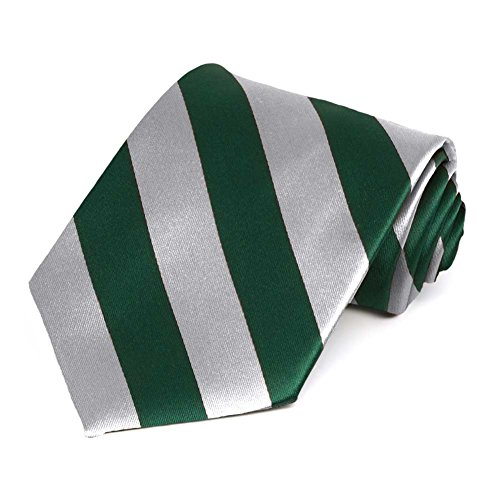 Image of tiemart Men's Striped Tie Standard Length