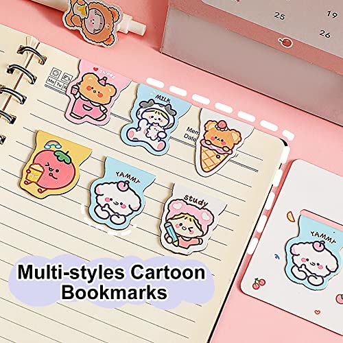 24Pcs Cute Bookmarks For Kids, Page Markers Book Markers, Animals Book Mark, Bookmarks For Women, Page Clips Bookmark For Students Girls School Home Office Supplies #TOP3