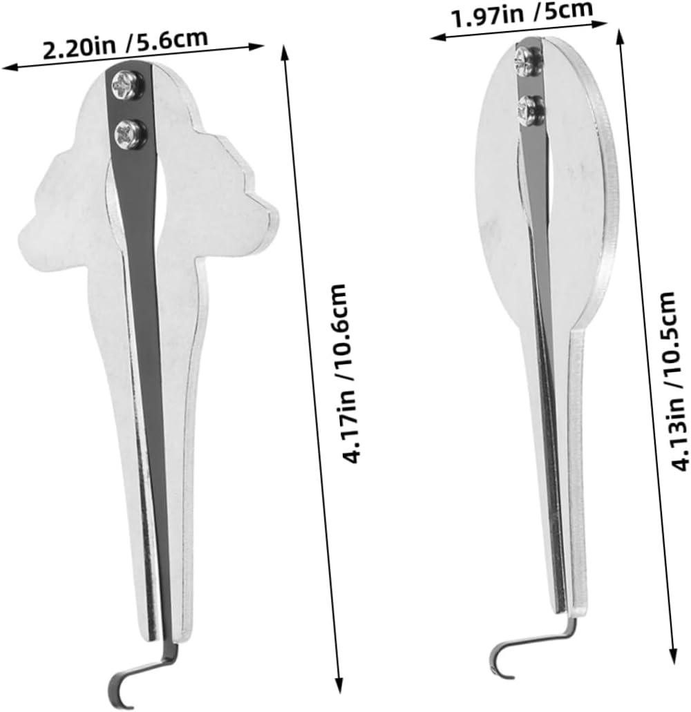 Metal Jaw Harp Russian Ethnic Instrument Portable Music Harp for Adults Traditional Folk Musical Instrument