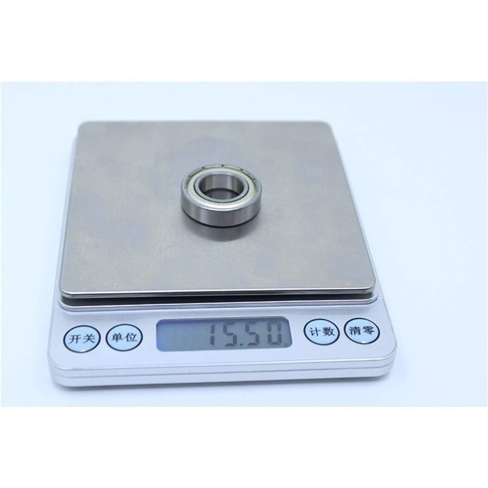 ZBJGBUIA 10PCS 6902ZZ Deep Groove Ball Bearing ABEC-1 Thin Section 6902 ZZ Bearings Size 15x28x7mm