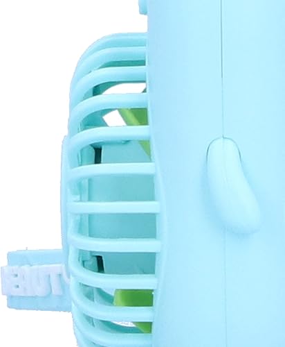 Miniatura 8 de Diyeeni Ventilador de mano plegable de escritorio con batería incorporada recargable para techo de oficina en casa, techo de viaje