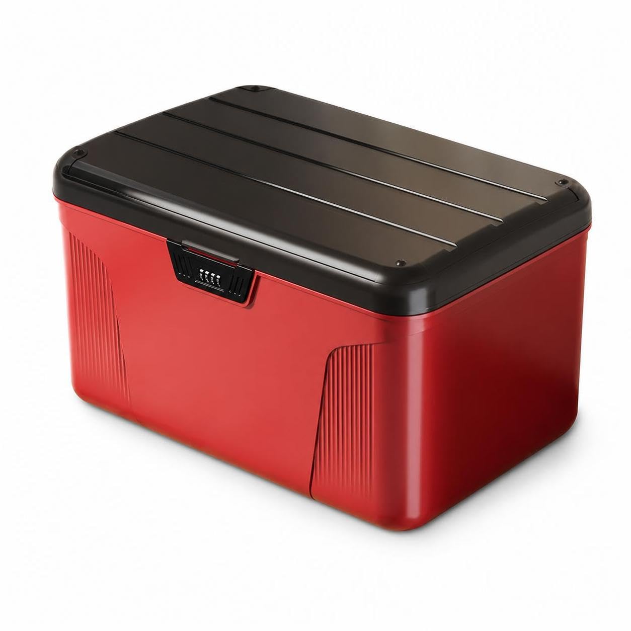 Abschließbare Box mit Zahlenschloss, faltbare Aufbewahrungsbox aus robustem PP-, für Wertsachen, color to 3, Riesig