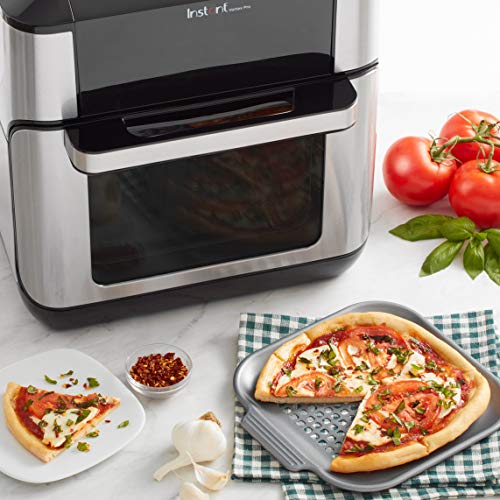 image for Instant Pot Instant Vortex Official Nonstick Perforated Pizza Pan, Gra
