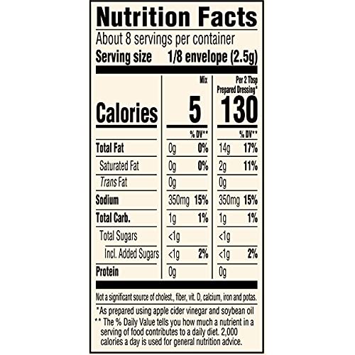 Good Seasons Garlic & Herb Dressing & Recipe Mix, 0.75 Oz #TOP6