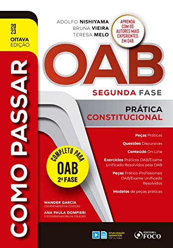 Oab segunda fase: prática constitucional