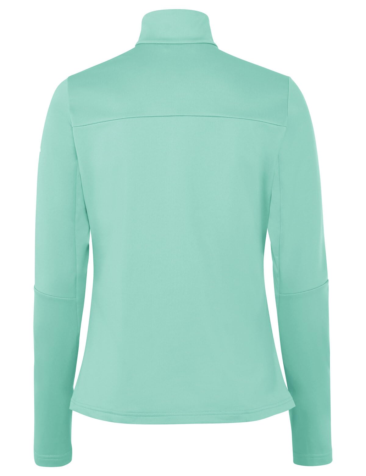 VAUDE Damen dünner Fleecepullover Livigno Halfzip II, angenehm warm, schnelltrocknend, atmungsaktiv, Passform: Slim fit, sage, 40 – Ansicht 2
