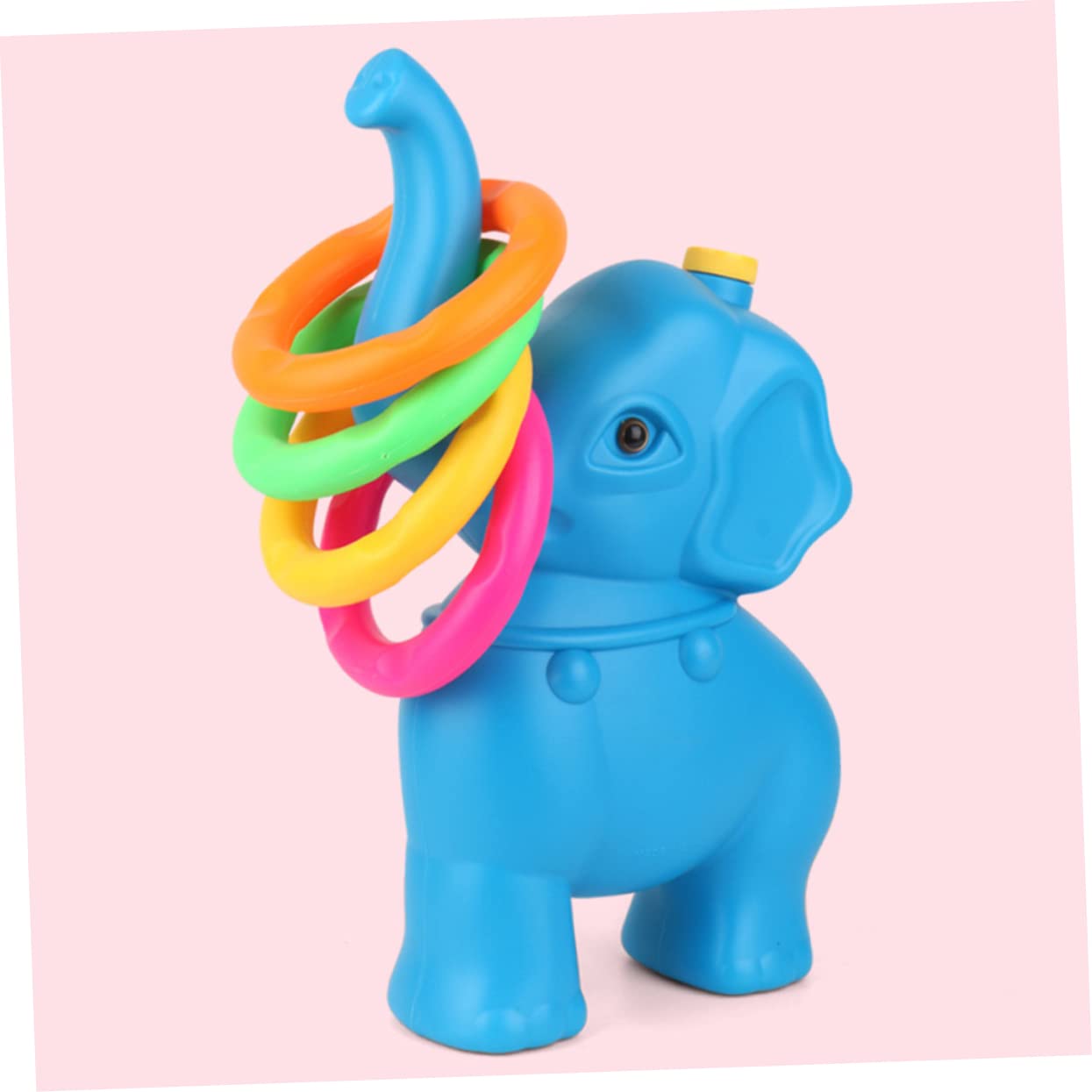 Abaodam Elephant Ring Toss Toys Kids Outdoor Games Ring Toss Toy Bright Colors Safe for Kids
