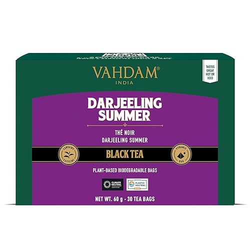 Miniatura 24 de VAHDAM, Bolsas de té de hierbas de flores de hibisco (15 unidades) sin cafeína, sin OGM, sin gluten, té de hibisco Tisana de sabor floral