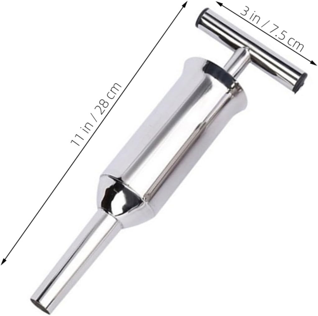 Sausage Maker Tool Stainless Steel Sausage Stuffer Filler Tube for Home Meat Filling