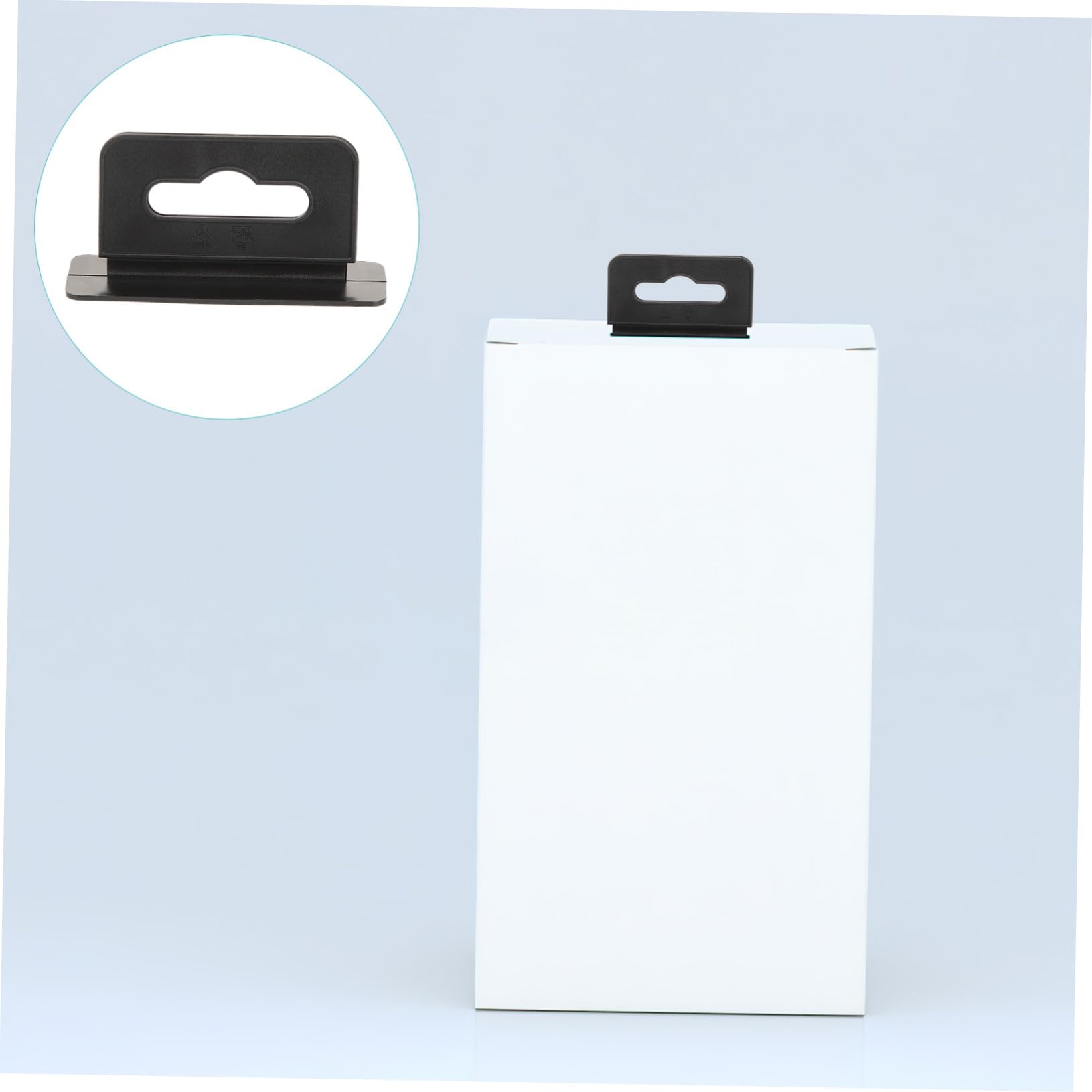 200 Selbstklebende Pvc Aufhänger Haken mit Flugloch Klebefrei und Mehrzweckmäßig für Küche und Schlafzimmer Praktische Haushalts und Präsentationshaken